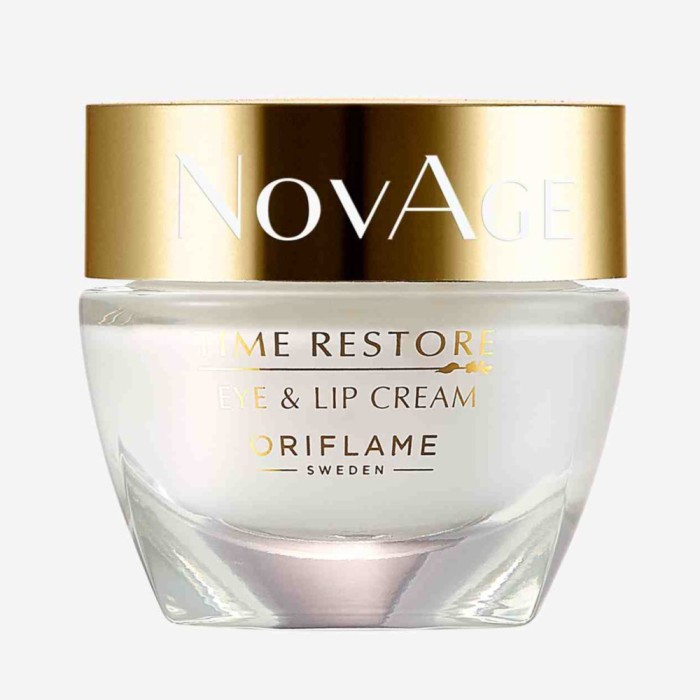 Cremă pentru zona de contur a ochilor &amp; buzelor NovAge Time Restore (Oriflame)