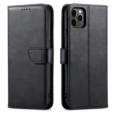 Husa pentru Oppo A60, OEM, Marva Wallet, Neagra foto