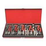 Trusa reparat filete Breckner Germany 131 piese, M5x0.8 M6x1.0 M8x1.25 M10x1.5 M12x1.75