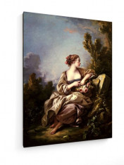 Tablou pe panza (canvas) - Francois Boucher - The little gardener foto