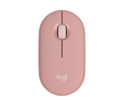 Mouse wireless optic Logitech M350s roz, Bluetooth, 4000 DPI foto