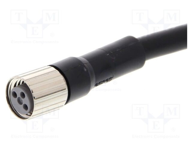 Cablu OMRON M8 3 pini drept 10m PUR pentru senzori și automatizări
