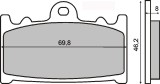 Placute frana sinter Suzuki Cobra 250 fata Cod Produs: MX_NEW 225101153RM