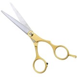 Cumpara ieftin Foarfeca de tuns, otel inoxidabil, lungime 16 cm, auriu
