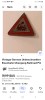 Insigna WW2 Germania Traversare Cale Ferata UNBESCHRANKTER 30mm - Decoratie Feroviara Rara Autentica Colectie