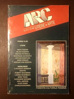 Revista Arc nr. 3-4 (11-12)/ 1994 foto