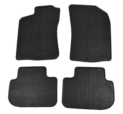 Set covorase auto din cauciuc Alfa Romeo 147 11.2000-2010 si GT 2004-2010,Negru, Gledring, 4 buc. AutoDrive ProParts foto