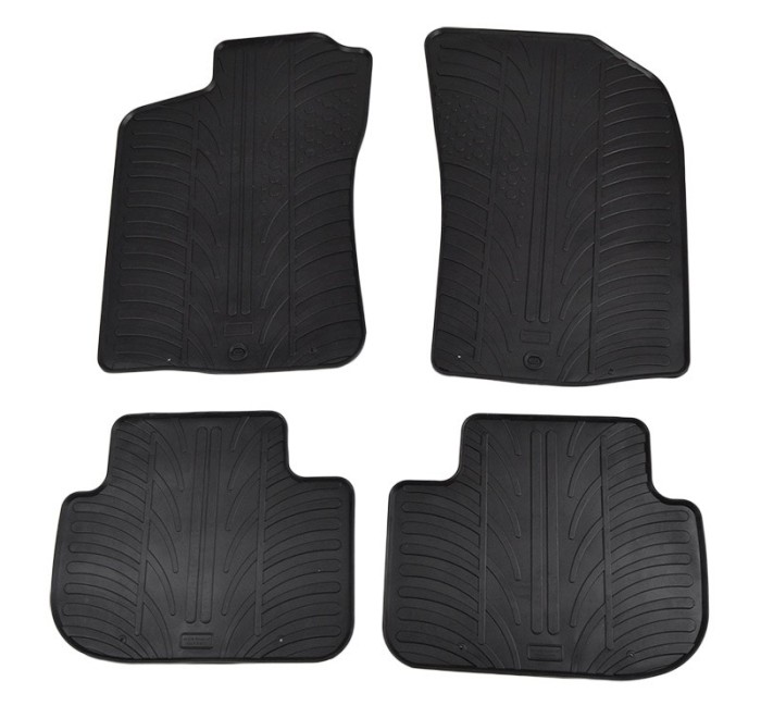 Set covorase auto din cauciuc Alfa Romeo 147 11.2000-2010 si GT 2004-2010,Negru, Gledring, 4 buc. AutoDrive ProParts