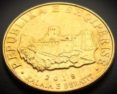 Moneda 10 LEKE - ALBANIA, anul 2018 * cod 2348 foto
