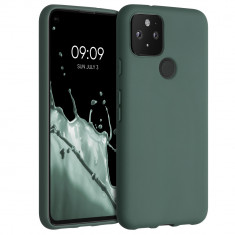 Husa pentru Google Pixel 5, Silicon, Verde, 51722.166