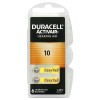 Baterii auditive Duracell 10 EasyTab, zinc-aer, blister 6 bucati