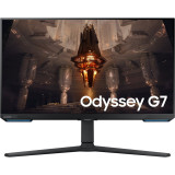 Monitor LED Samsung Gaming Odyssey G7 LS28BG700EPXEN Smart 27 inch UHD IPS 1 ms 144 Hz HDR G-Sync Compatible &amp;amp; FreeSync Premium Pro