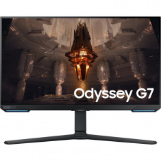 Monitor LED Samsung Gaming Odyssey G7 LS28BG700EPXEN Smart 27 inch UHD IPS 1 ms 144 Hz HDR G-Sync Compatible &amp; FreeSync Premium Pro