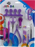 Set pentru manichiură separator clește foarfece culoare mov