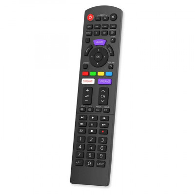 Telecomanda pentru televizor Panasonic, PHILIPS, SRP4040, Compatibila cu Smart TV, 10 m, Negru foto