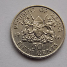 50 CENTS 1966 KENYA