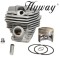 Kit cilindru drujba compatibil Stihl MS 660, 064, 066 54mm Hyway (piston placat