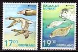 GROENLANDA 2021, EUROPA CEPT, Fauna, serie neuzata, MNH