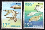 GROENLANDA 2021, EUROPA CEPT, Fauna, serie neuzata, MNH, Nestampilat