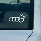 Cumpara ieftin Sticker Audi King