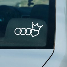Sticker Audi King