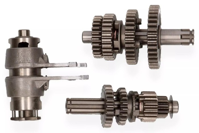 Grup Pinioane - Cutie Viteze + Selector Cross 3+1 - 107cc 110cc 125cc