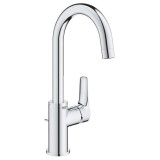 Baterie lavoar monocomanda, inalta L, cu ventil pop-up, crom, Grohe Eurosmart New