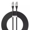 Cablu de date tip-c la tip-c incarcare super rapida pd100w, 2m baseus, black