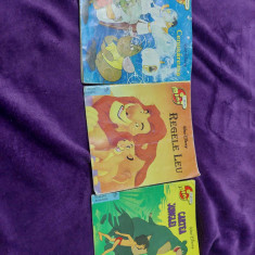 MiniEGMOND,Walt Disney,Cenusareasa,Regele leu,Cartea junglei,Carti copii rare