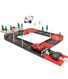 Pista de Curse cu Masina si Avion 45 Piese
