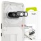 [Pachet 2x] Folie sticla camera Nothing Phone (3a) Ringke Camera Full Cover, transparenta