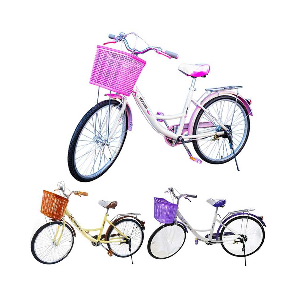 Bicicleta cu roti din cauciuc, frana fata/spate, inaltime reglabila si alte  accesorii pentru copii, nr. 24 | Okazii.ro