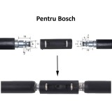 Conector Cuplare Furtun Spălare Presiune Bosch Aquatak, Black&amp;Decker, AR Blue Clean, Michelin, Stanley - Cuplă Rapidă Tip Click