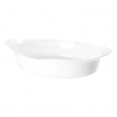 Vas sticla securizata pentru cuptor, 30 x 19 cm, model oval