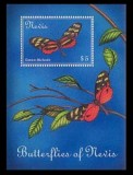 NEVIS 2000 FAUNA INSECTE FLUTURI, Nestampilat