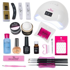Kit Unghii Gel Manichiura French SensoPRO Milano - Promotie #03
