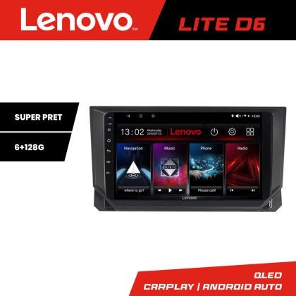 Navigatie Seat Ibiza 2017- Lenovo Kit-IBZ 8 core 6+128 GB Android Waze USB Navigatie Internet Youtube Radio CarStore Technology