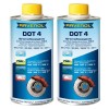 Pachet 2 litri Lichid de frana Ravenol DOT4