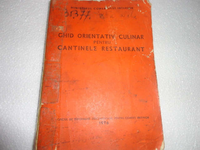 Ghid orientativ culinar pentru cantinele restaurant