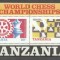 Tanzania 1986 Chess, perf. sheet, MNH S.303