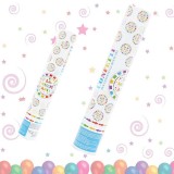 Tun Confetti La Multi Ani, 30cm, Multicolor - Decoratiuni Petrecere Aniversara, Accesorii Festive