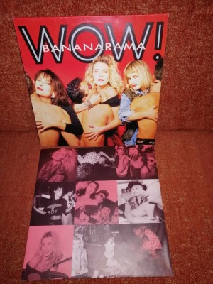 Bananarama Wow London rec 1987 NL vinil vinyl foto