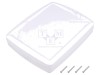 Carcasa universala KRADEX IP67 IK09 ABS alba 144x184x38mm