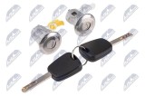 Set butuci, yale usi Citroen C1 2005-, Peugeot 107 2005-, Toyota Aygo 2005-; stanga + dreapta, cu doua chei; 9170.Z0; NTY, aftermarket