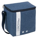 Geanta Izoterma Blue Jean 6L, 19x15x20cm, Sintetica, Camping - Geanta Frigorifica Portabila