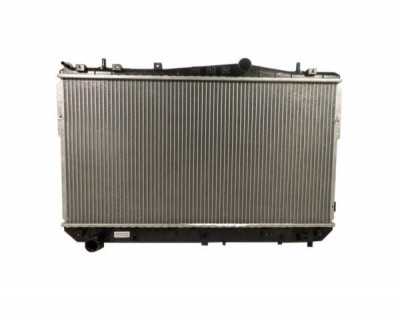 Radiator racire Chevrolet Lacetti, 08.2003-2009, motor 1.4, 70 kw; 1.6, 80 kw; 1.8, 89 kw, benzina, cutie manuala, cu/fara AC, 692x370x23 mm, alumini foto