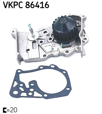SKF VKPC 86416 Pompă de apă, răcire motor