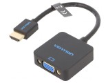 Adaptor HDMI la VGA 15pin 0.15m