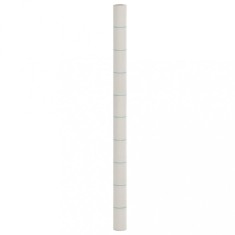 vidaXL Membrană antiburuieni, alb, 2x100 m, PP