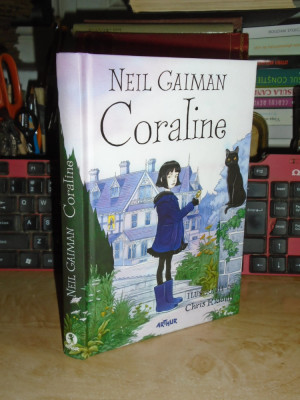 NEIL GAIMAN - CORALINE * ILUSTRATII , ARTHUR , 2014 ( CARTONATA ) foto